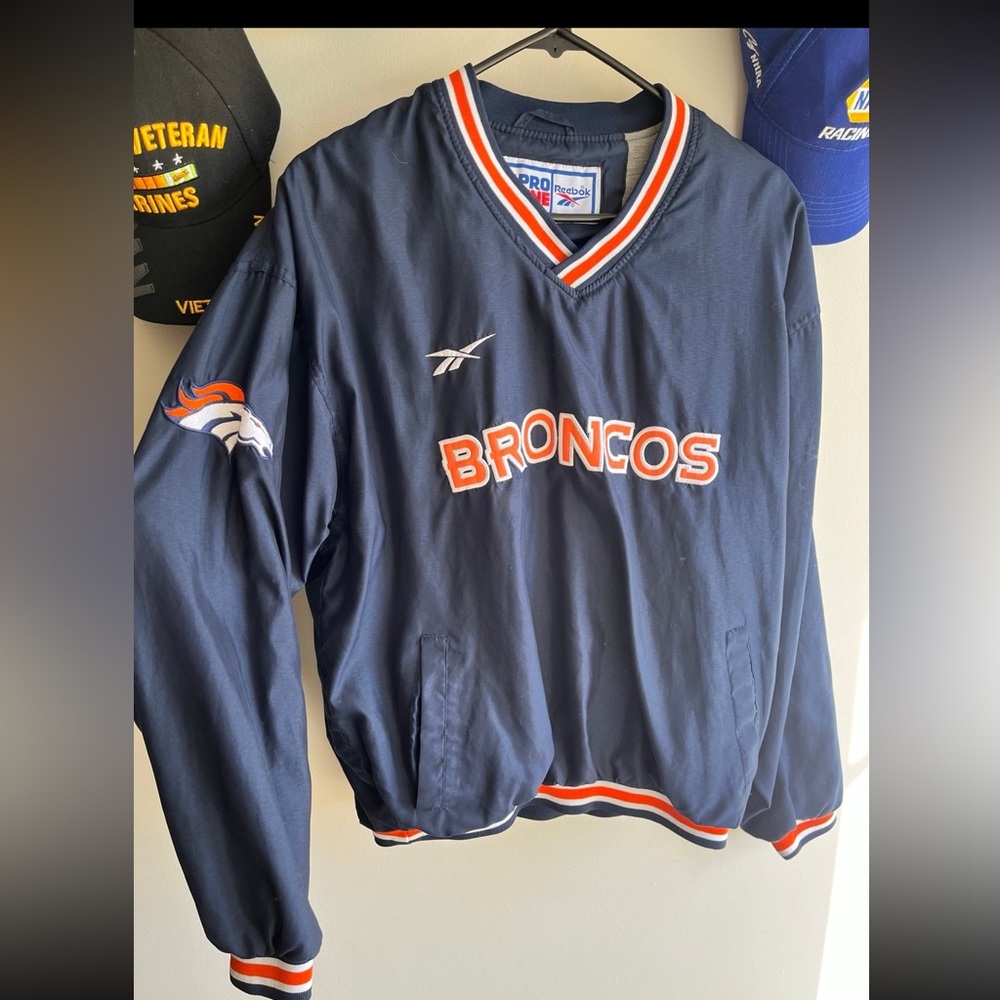 Vintage nfl Reebok proline pullover jacket/ windbreaker